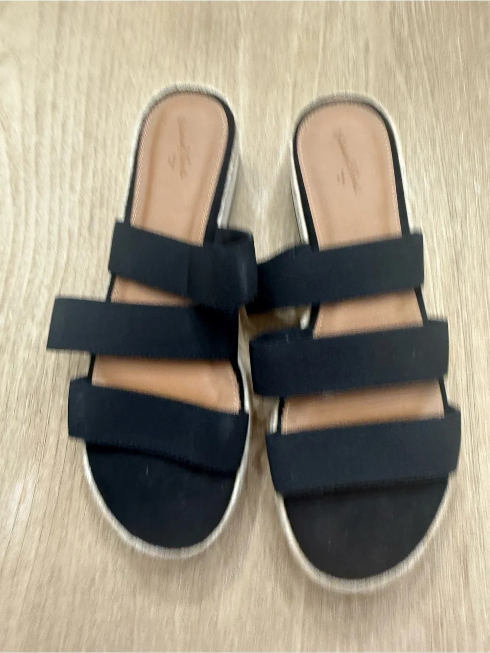 Universal Thread Florence Sporty Platform Sandals – Black 9